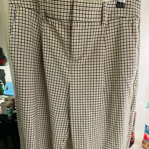 Checked Suit pant